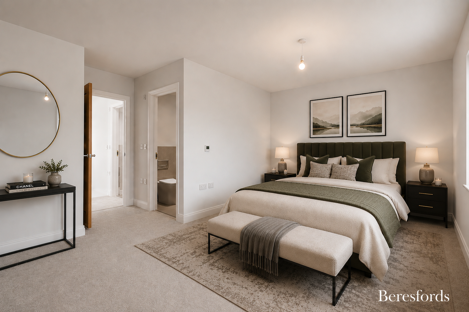 Plot 5 Master Bedroom