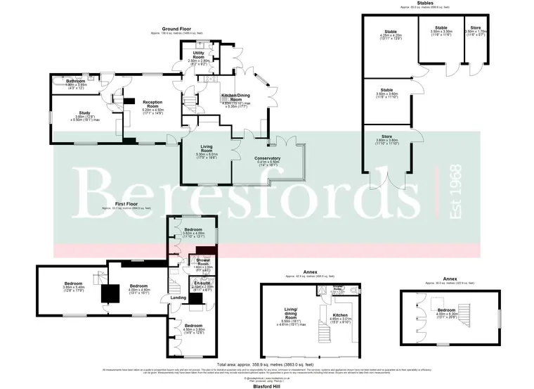 4 bed House for sale in Blasford Hill, Little Waltham | Beresfords